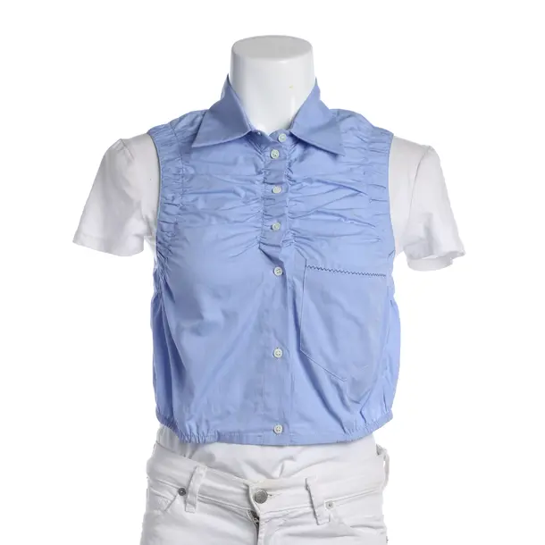 Top in Blau, Baumwolle, Sandro