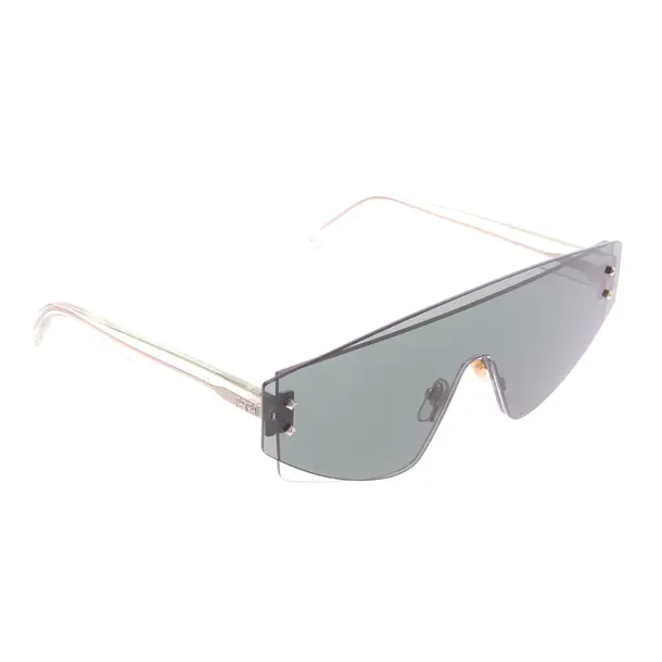 Sonnenbrille in Weiß, Kunststoff, MCM