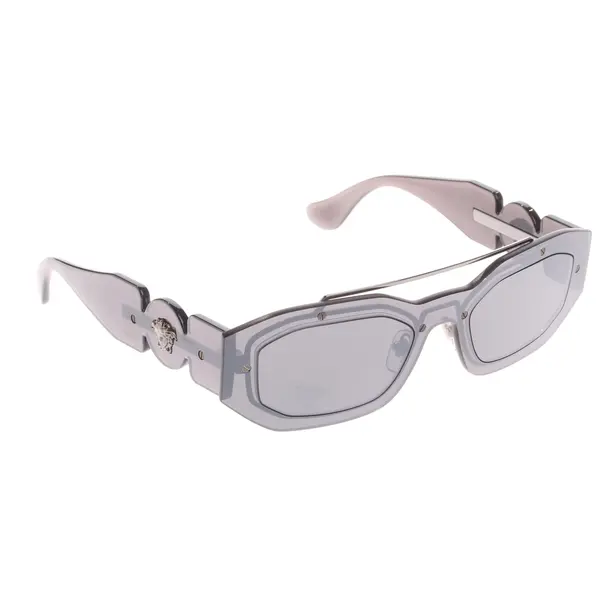 Sonnenbrille in Grau, Kunststoff, Versace