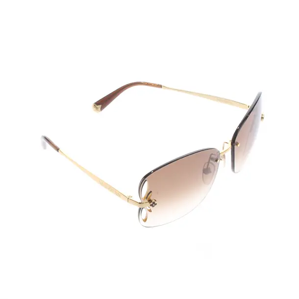 Sonnenbrille, in Gold, Kunststoff / Metall, Louis Vuitton