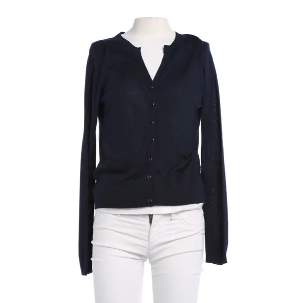 Cardigan, in Navy, Cotton, Hugo Boss