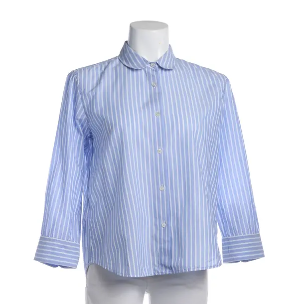 Camicetta, in Azzurro, Cotone, Lis Lareida