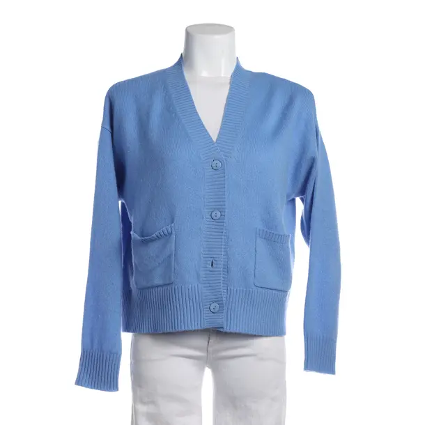 Cardigan, in Azzurro, Lana, Max Mara