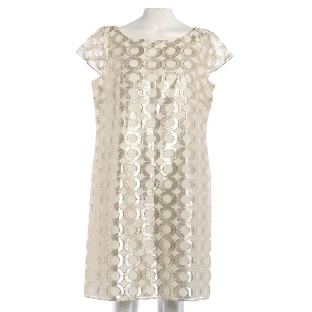 Dress, in Gold, Polyester, Red Valentino