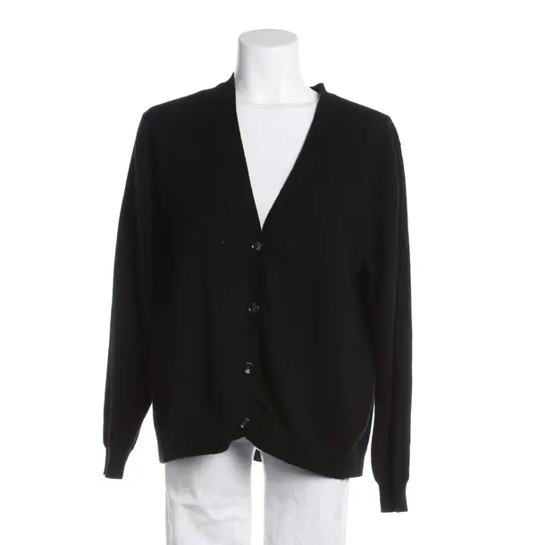 Cardigan, in Black, Cotton, Allude