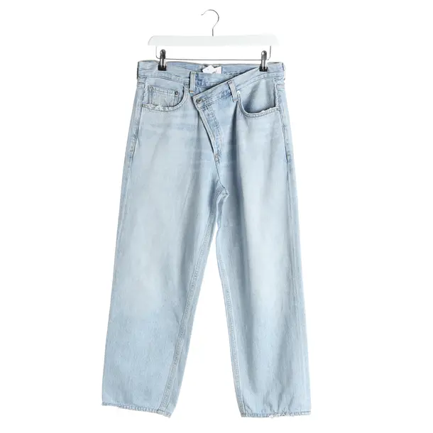 Jeans straight fit, in Azzurro, Cotone, Agolde