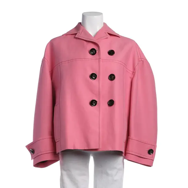Mid-Season Jacket, in Pink, Cotton, Marni