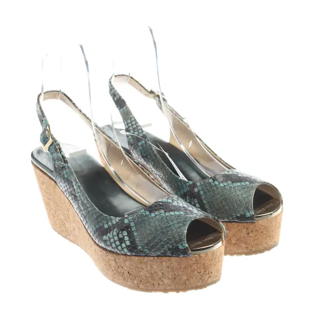 Sandaletten, in Blau, Jimmy Choo