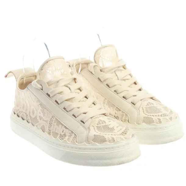Sneaker, in Cream, Chloé