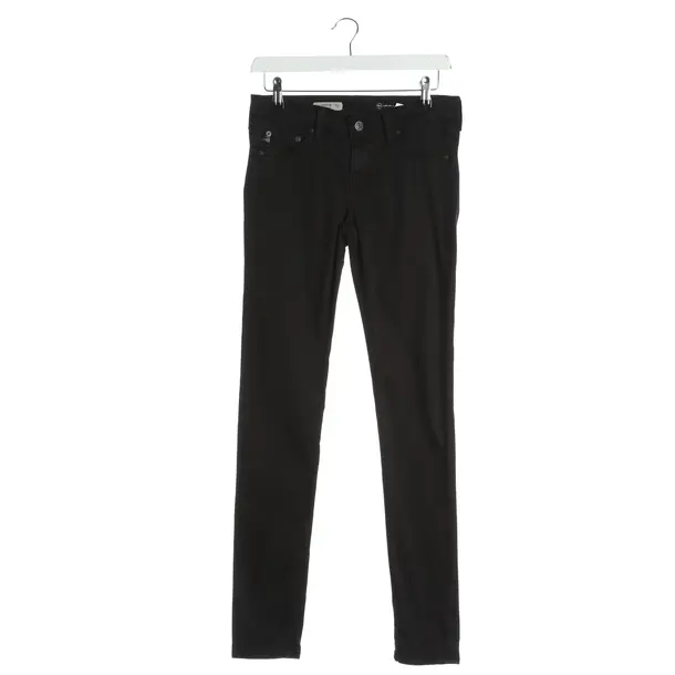 Pants, in Black, Cotton, Adriano Goldschmied