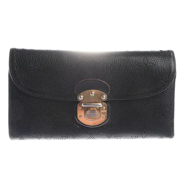 Wallet, in Black, Leather, Louis Vuitton