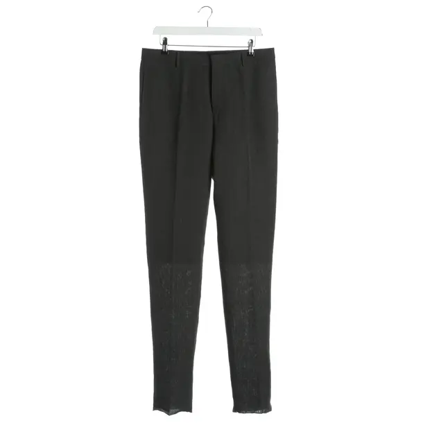 Pants, in Dark Gray, Linen, Burberry Prorsum