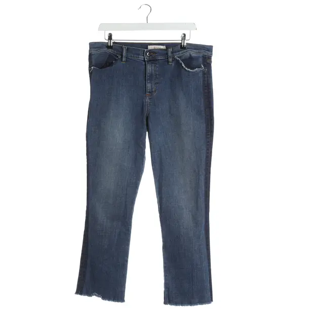 Slim Fit Jeans, in Blue, Cotton, Tory Burch