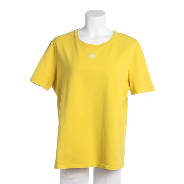 Shirt, in Yellow, Cotton, Tory Burch