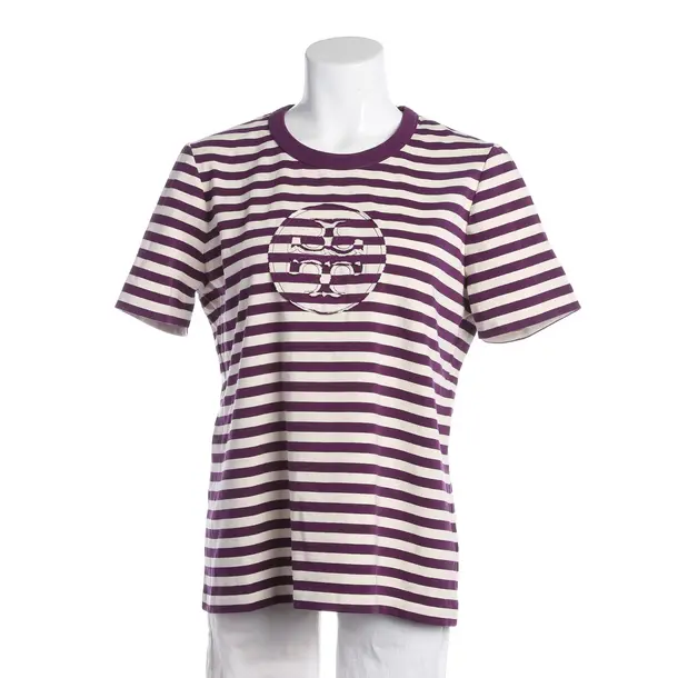 Shirt, in Purple, Cotton, Tory Burch