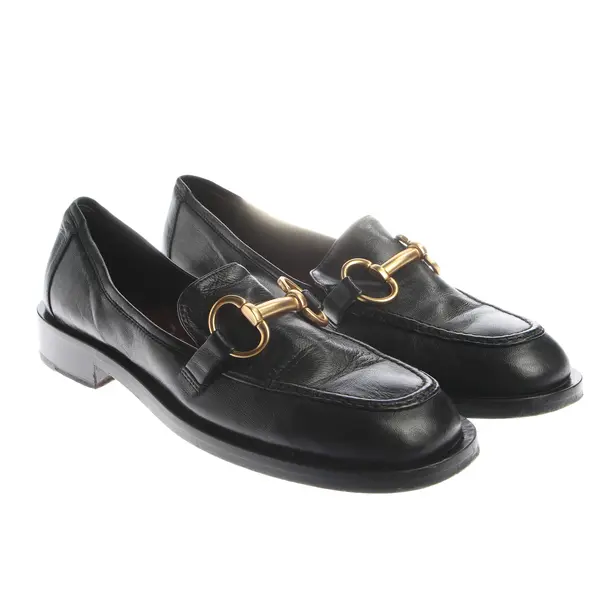 Loafers, in Black, Pomme d´or