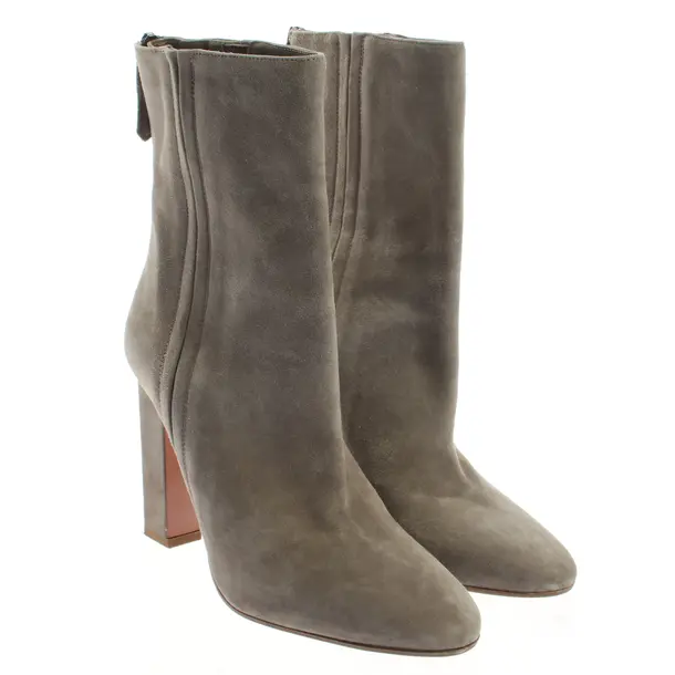 Stiefeletten, in Hellgrau, Aquazzura