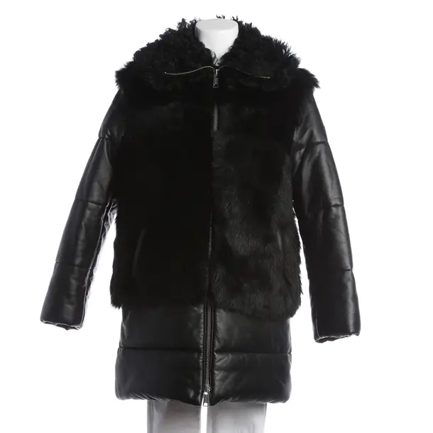 LeatherJacket, in Black, Leather, Alphatauri