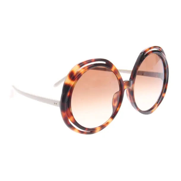 Sunglasses, in Brown, Synthetic, Linda Farrow