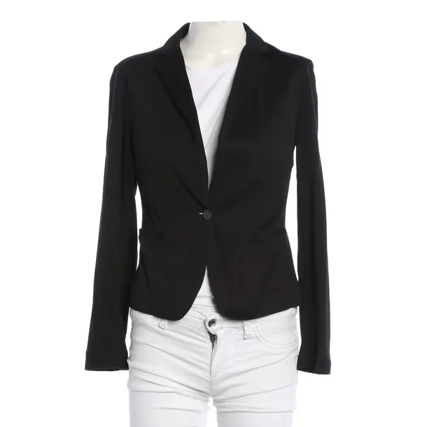 Blazer, in Black, Cotton, Fabiana Filippi