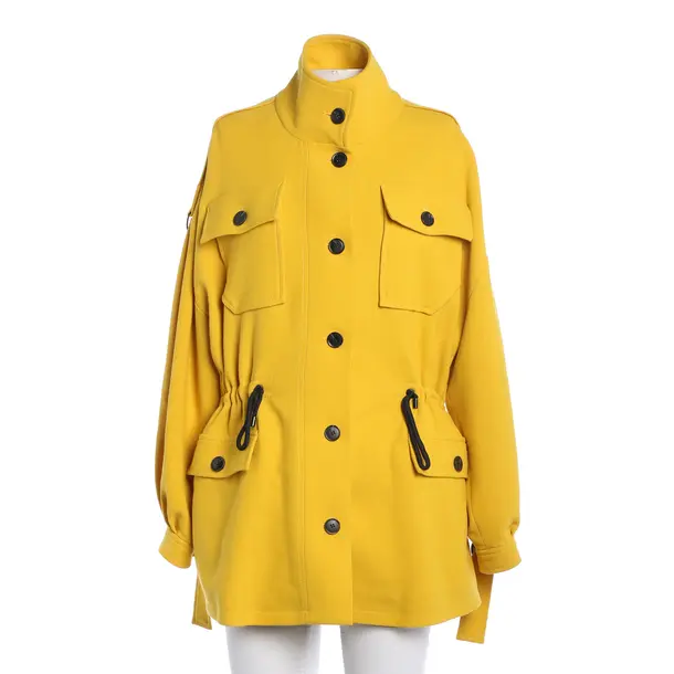 Mid-Season Jacket, in Yellow, Polyester, Lala Berlin