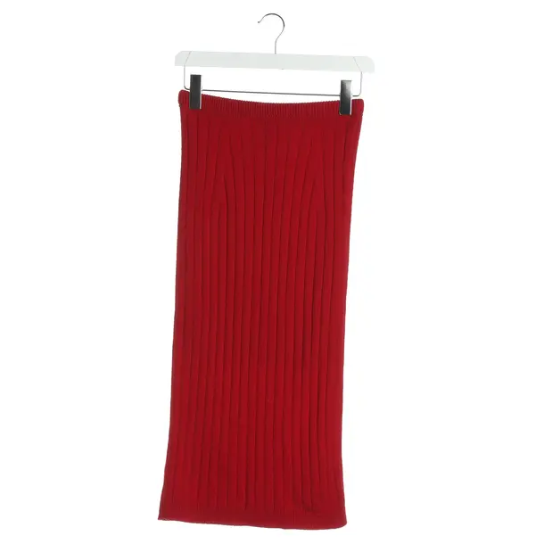 Skirt, in Red, Wool, Marc Cain