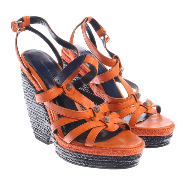Wedges, in Orange, Balenciaga