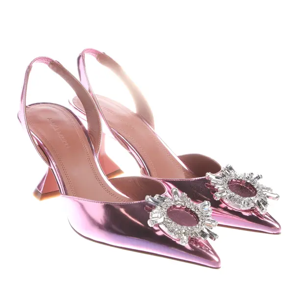 Slingbacks, in Rosa, Amina Muaddi