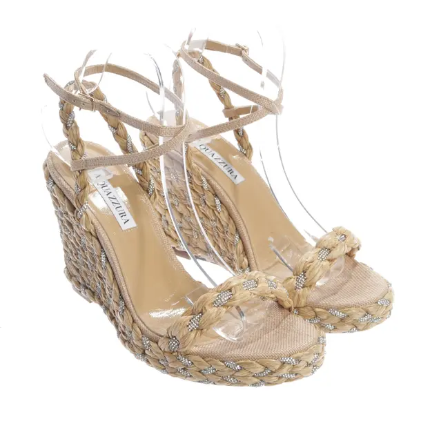 Wedges, in Light Brown, Aquazzura