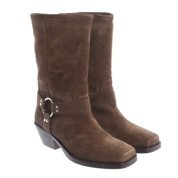 Stivali da motociclista, in Marrone, Isabel Marant