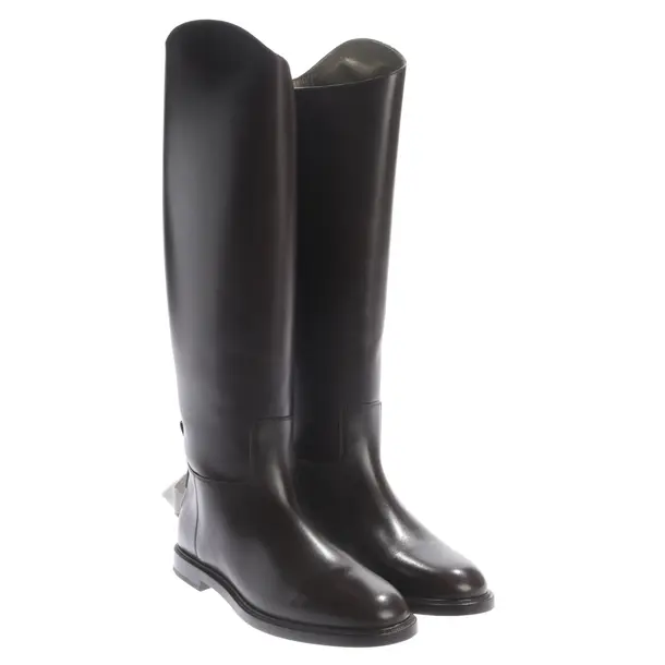 Stivali, in Marrone scuro, Brunello Cucinelli