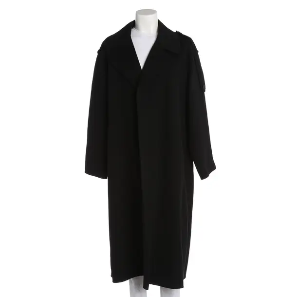 Übergangsmantel, in Schwarz, Wolle, Max Mara