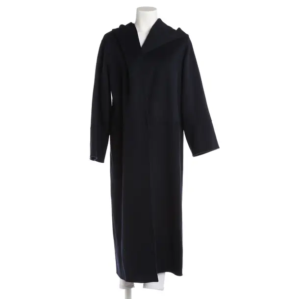 Übergangsmantel, in Navy, Wolle, Max Mara