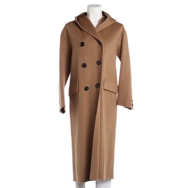 Mid-Season Coat, in Brown, Wool, Max Mara