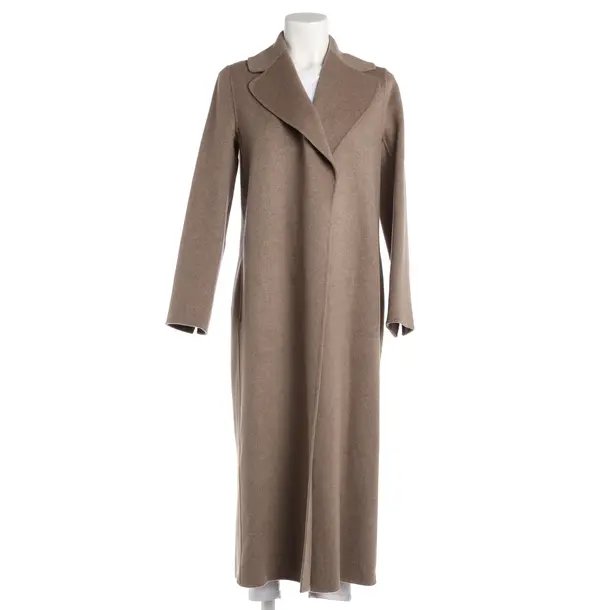 Übergangsmantel, in Braun, Wolle, Max Mara