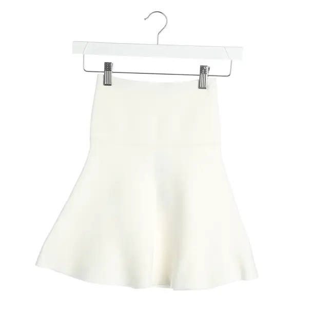 Skirt, in White, Viscose, Frankie Shop