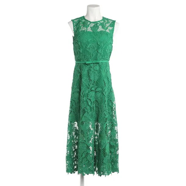 Cocktail Dress, in Green, Polyester, self-portrait