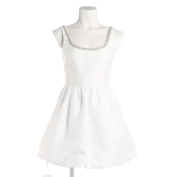 Cocktail Dress, in White, Polyester, self-portrait