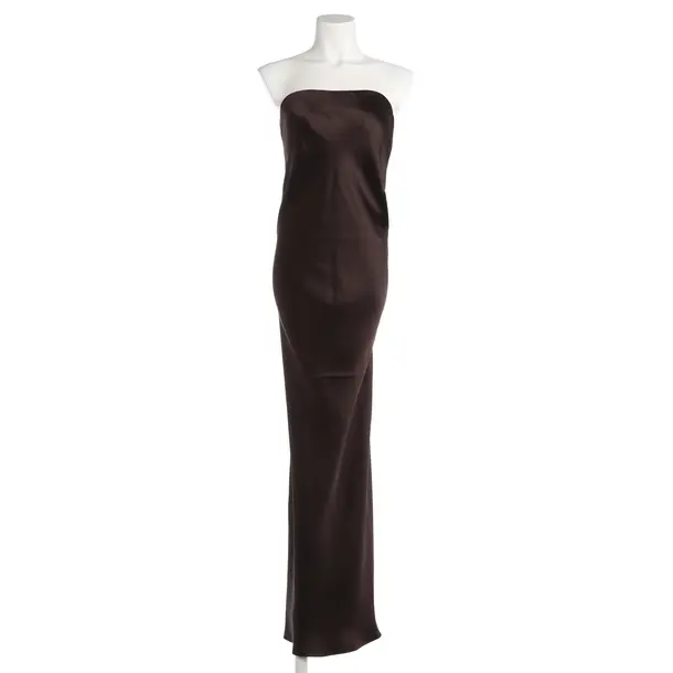 Cocktail Dress, in Dark Brown, Polyester, Norma Kamali