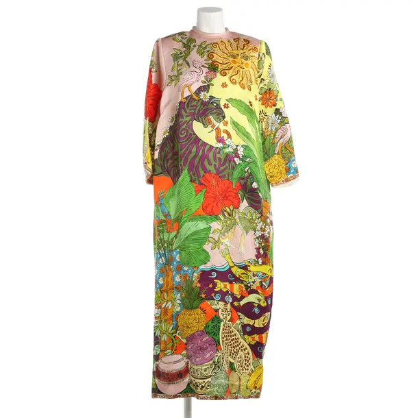 Dress, in Multicolored, Hemp, Alémais