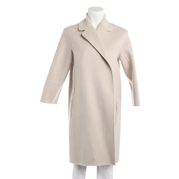 Übergangsmantel, in Hellgrau, Wolle, Max Mara