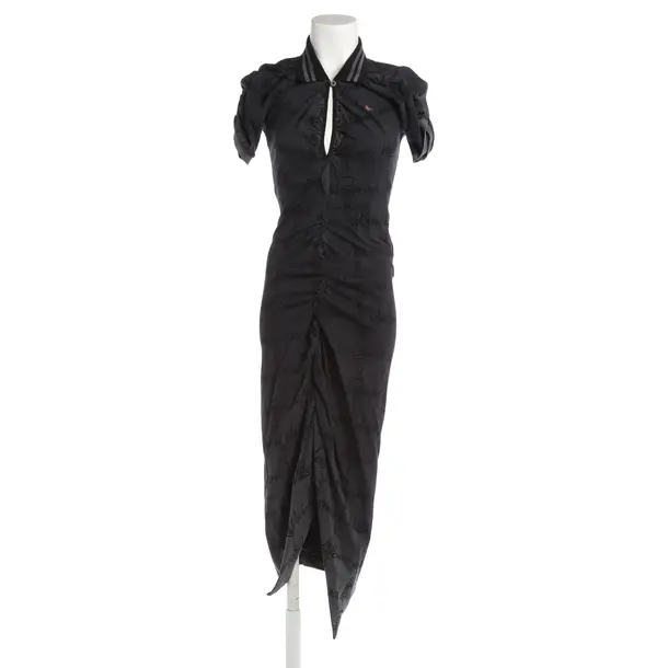 Kleid, in Grau, Baumwolle, Vivienne Westwood