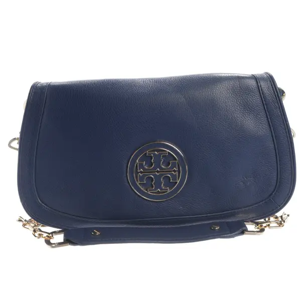 Umhängetasche, in Navy, Leder, Tory Burch