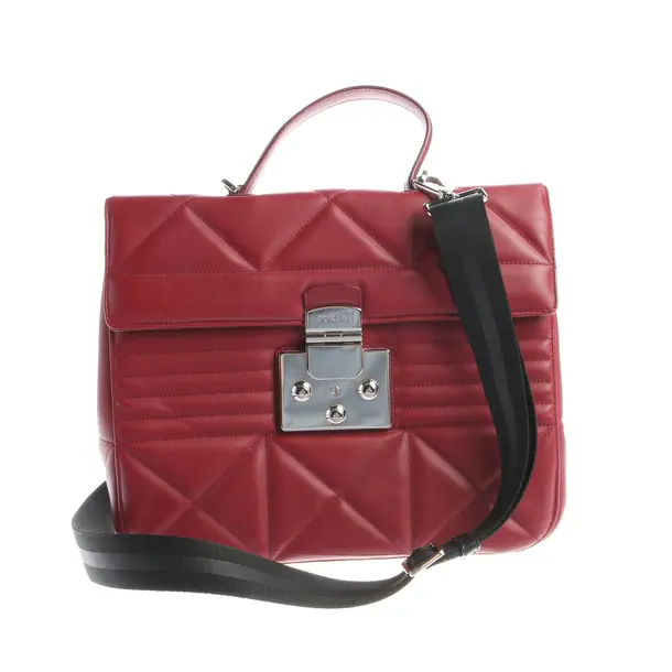 Handbag, in Bordeaux, Leather, Furla
