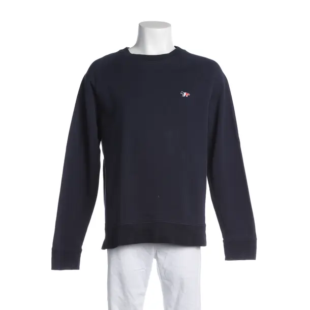 Sweatshirt, in Blau, Baumwolle, Maison Kitsuné
