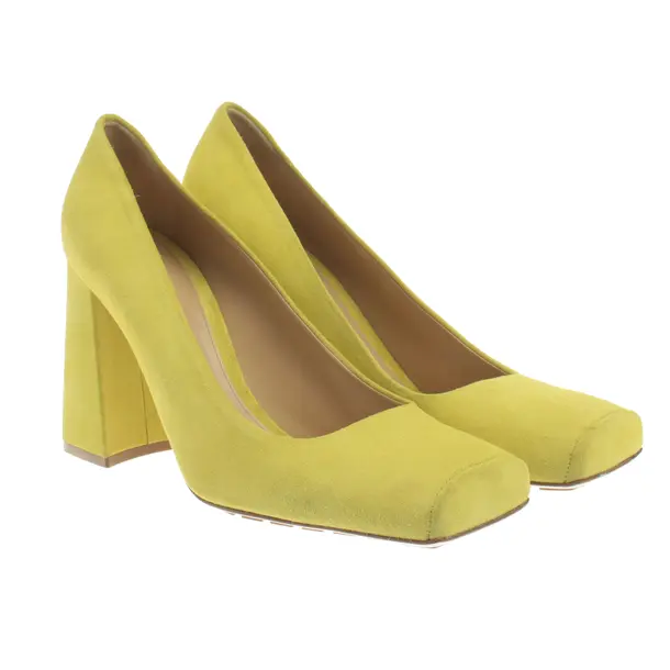 Pumps, in Yellow, Bottega Veneta
