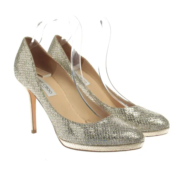 Pumps, in Gold, Jimmy Choo