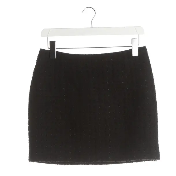 Skirt, in Black, Wool, Tagliatore