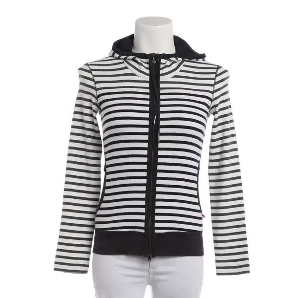 Zip-up Hoodie, in Navy, Cotton, Marc Cain Sports