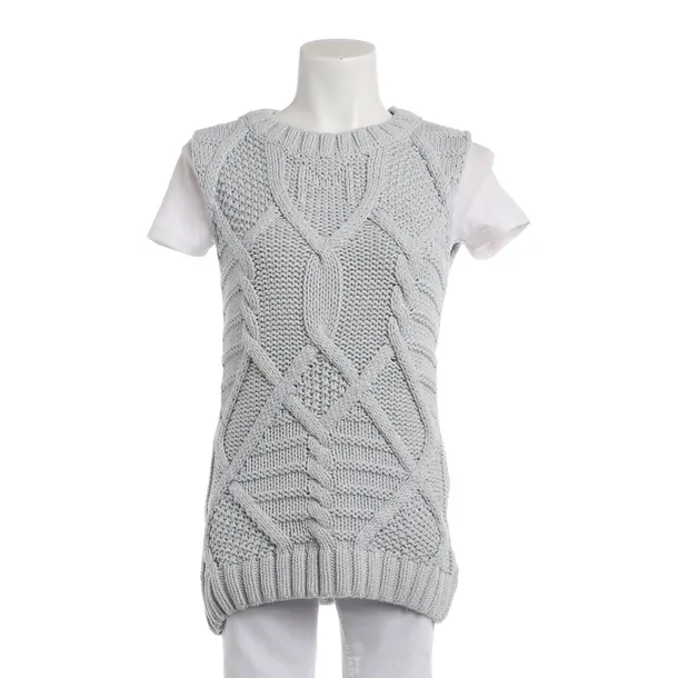 Sweater Vest, in Gray, Cotton, Marc Cain Sports